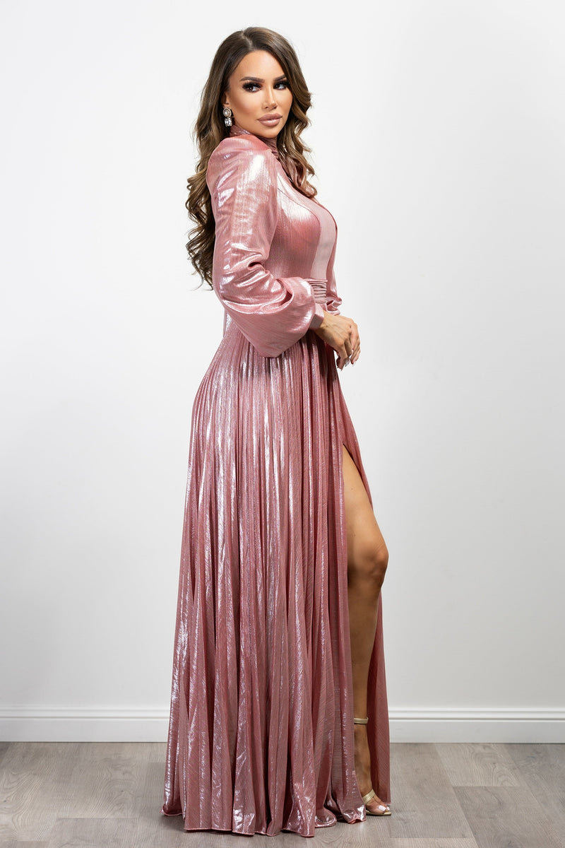 Apollo Gown- Sorbet Pink.