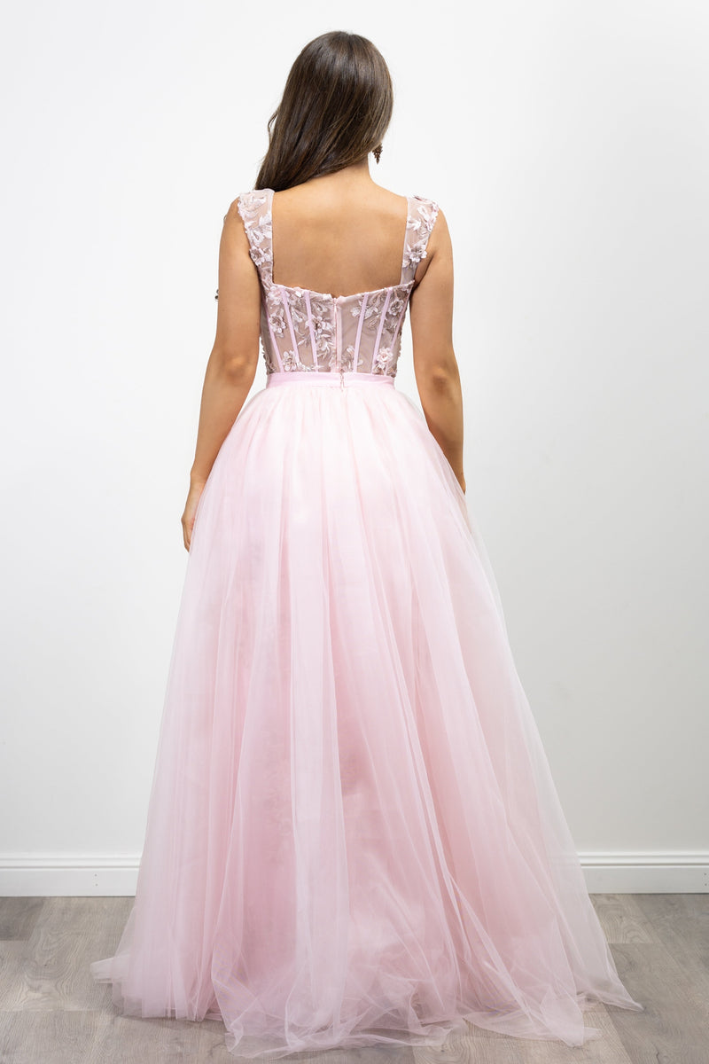 Enchanting TWO WAY Gown- Pink.