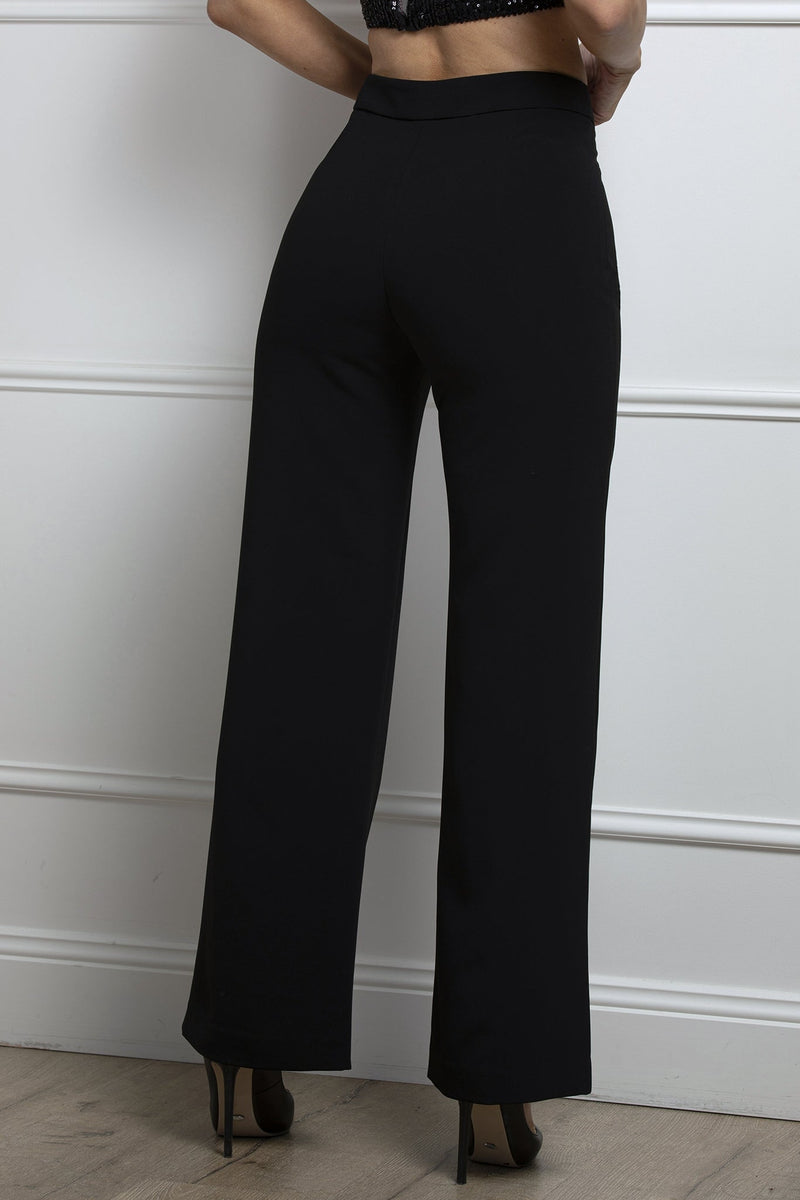 Charny Fitted Pants- Black. – Catwalk Instyle